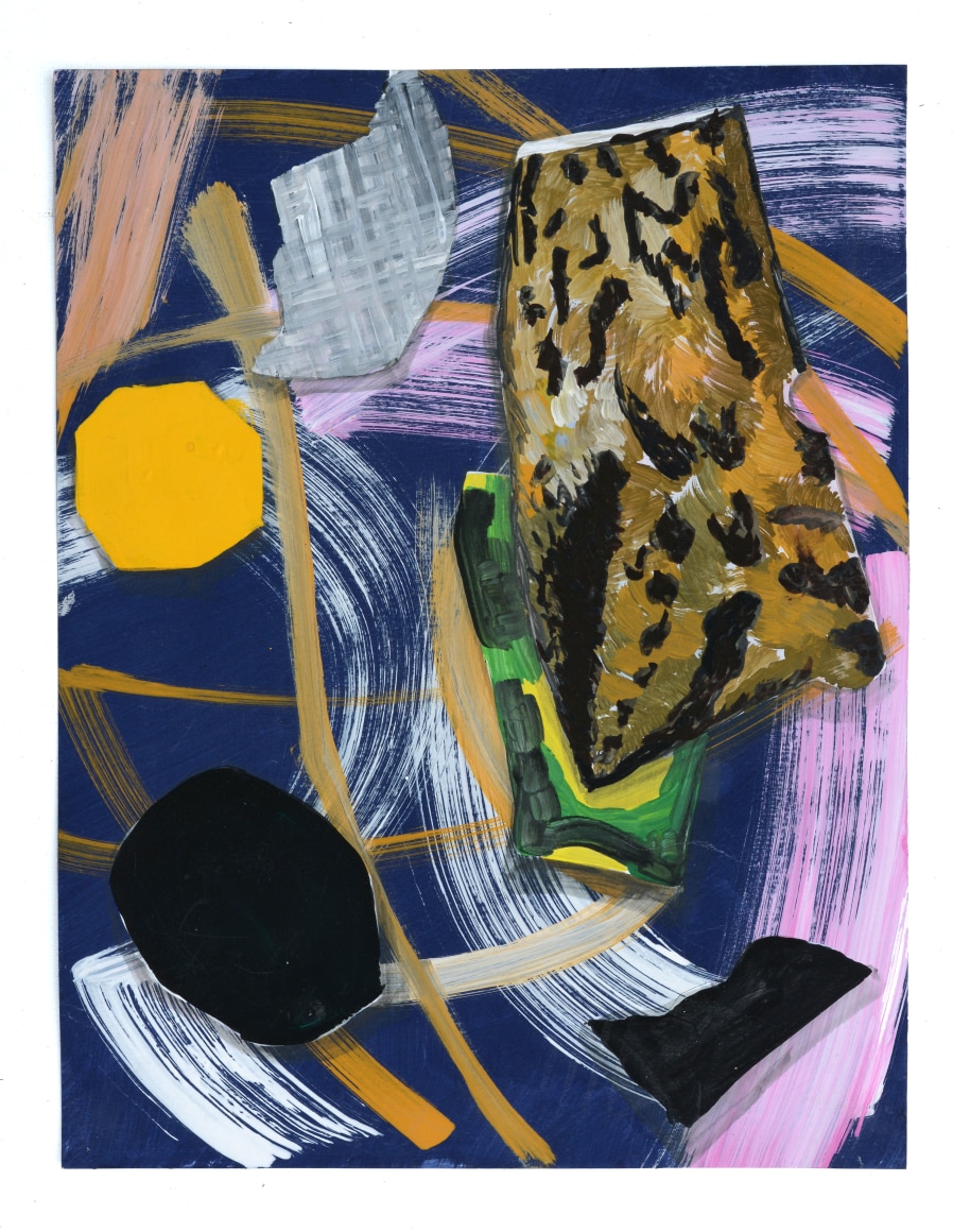 Gouache on paper by Marjolijn de Wit