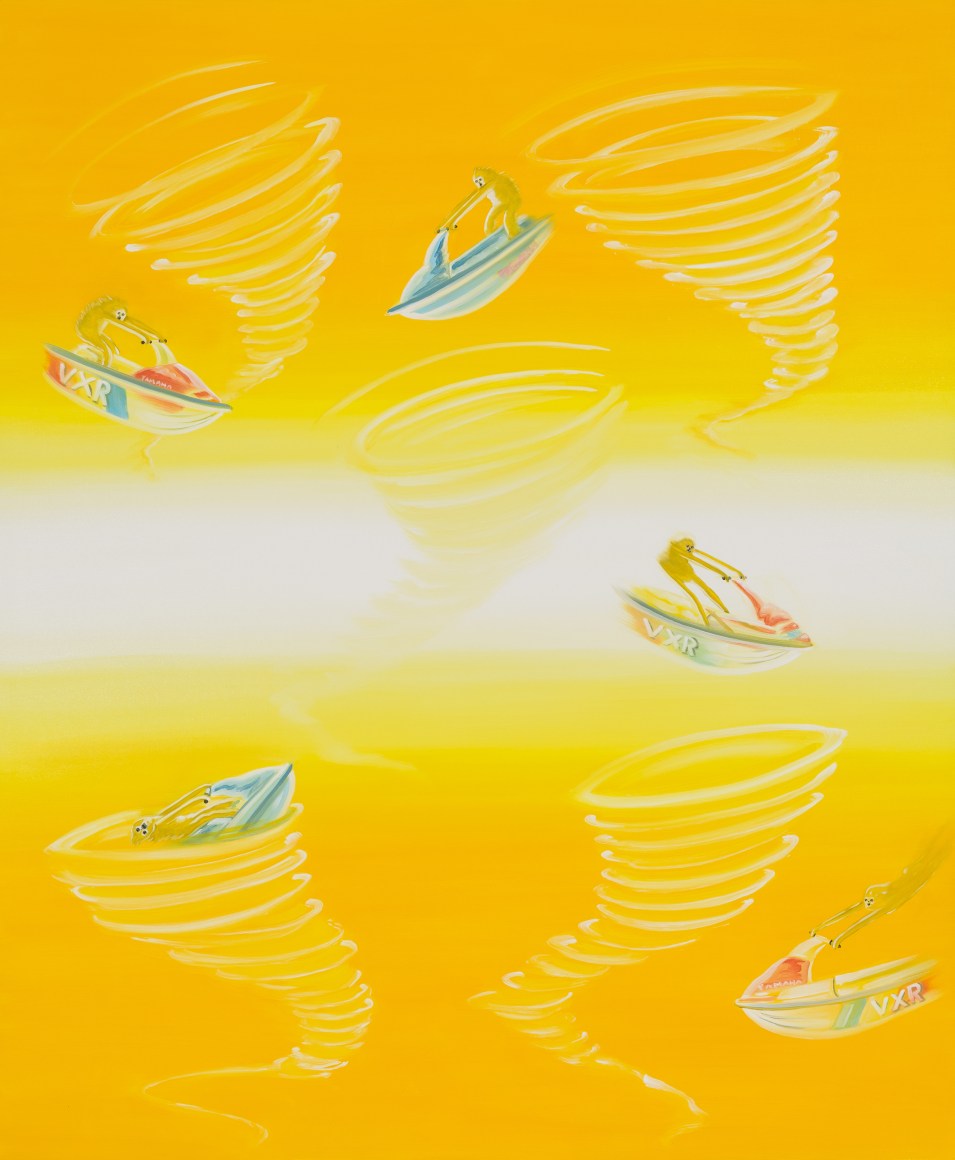 painting on canvas by Ryan Michael Ford