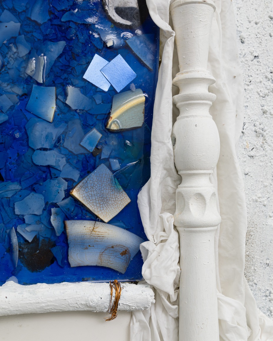 Detail of sculpture by Julie Schenkelberg