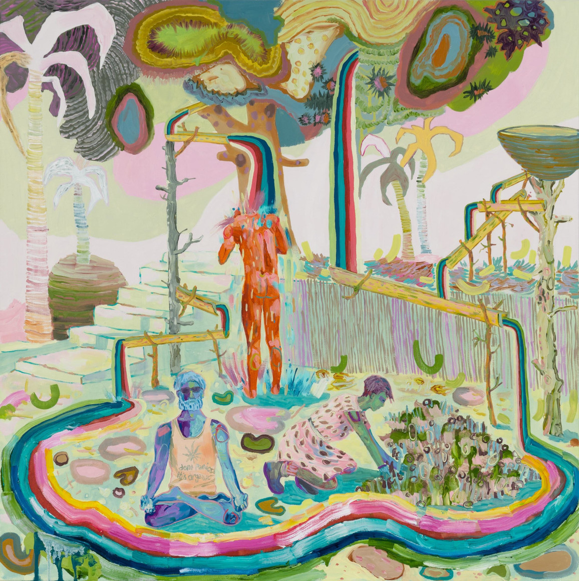 painting on canvas by Melanie Daniel