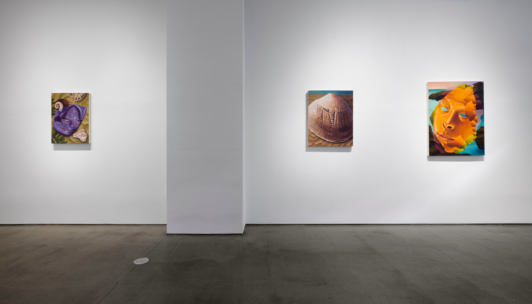 Installation view of Kristen Sanders: "Protoself"