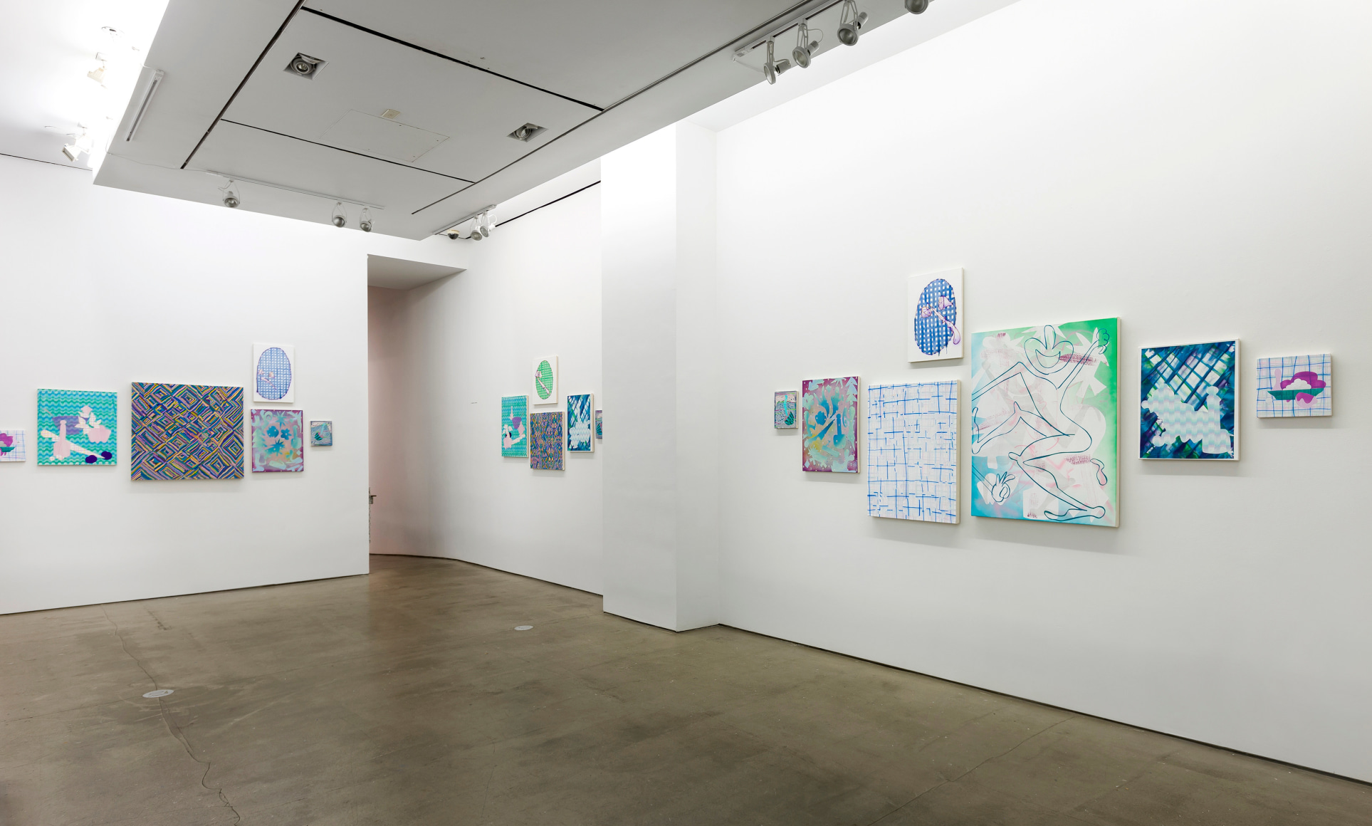 Installation of works by Todd Kelly