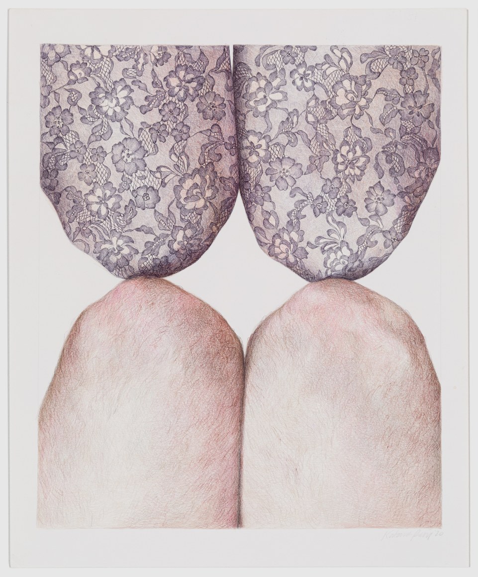 work on paper by Katarina Riesing