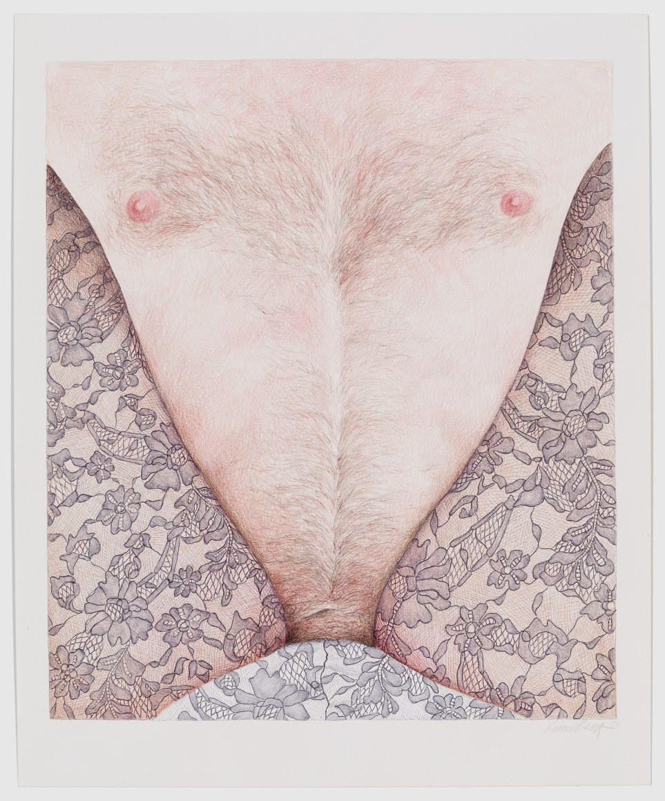 work on paper by Katarina Riesing