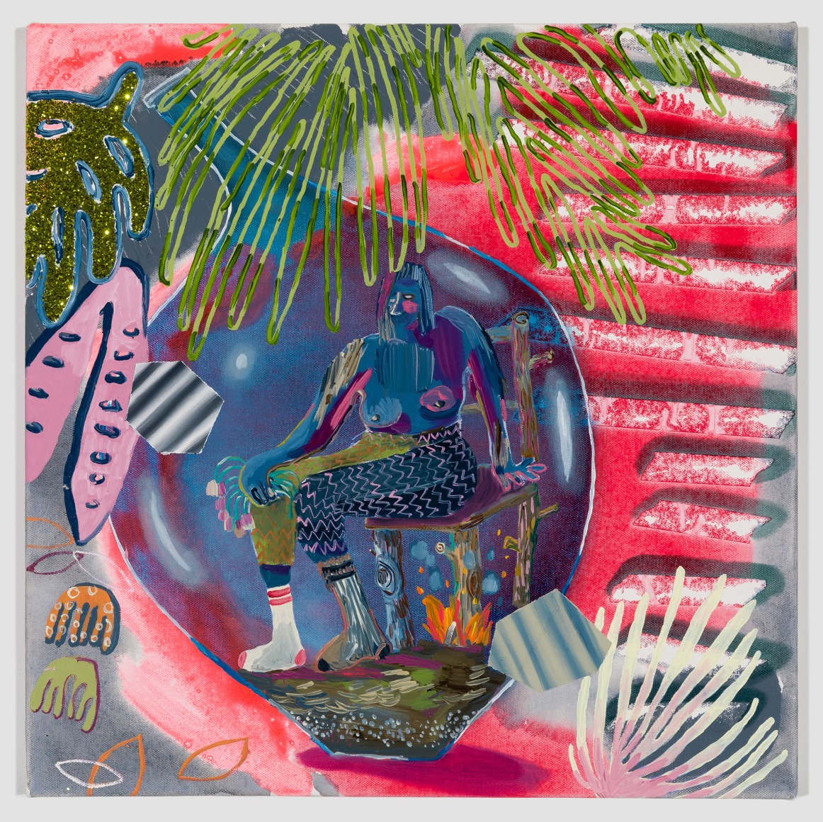 Painting on canvas by Melanie Daniel