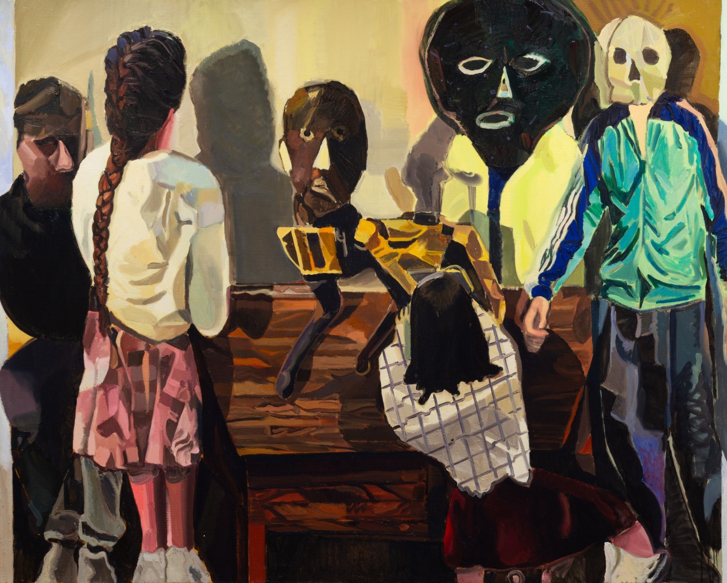 Painting on canvas by Jakub Tom&aacute;&scaron;