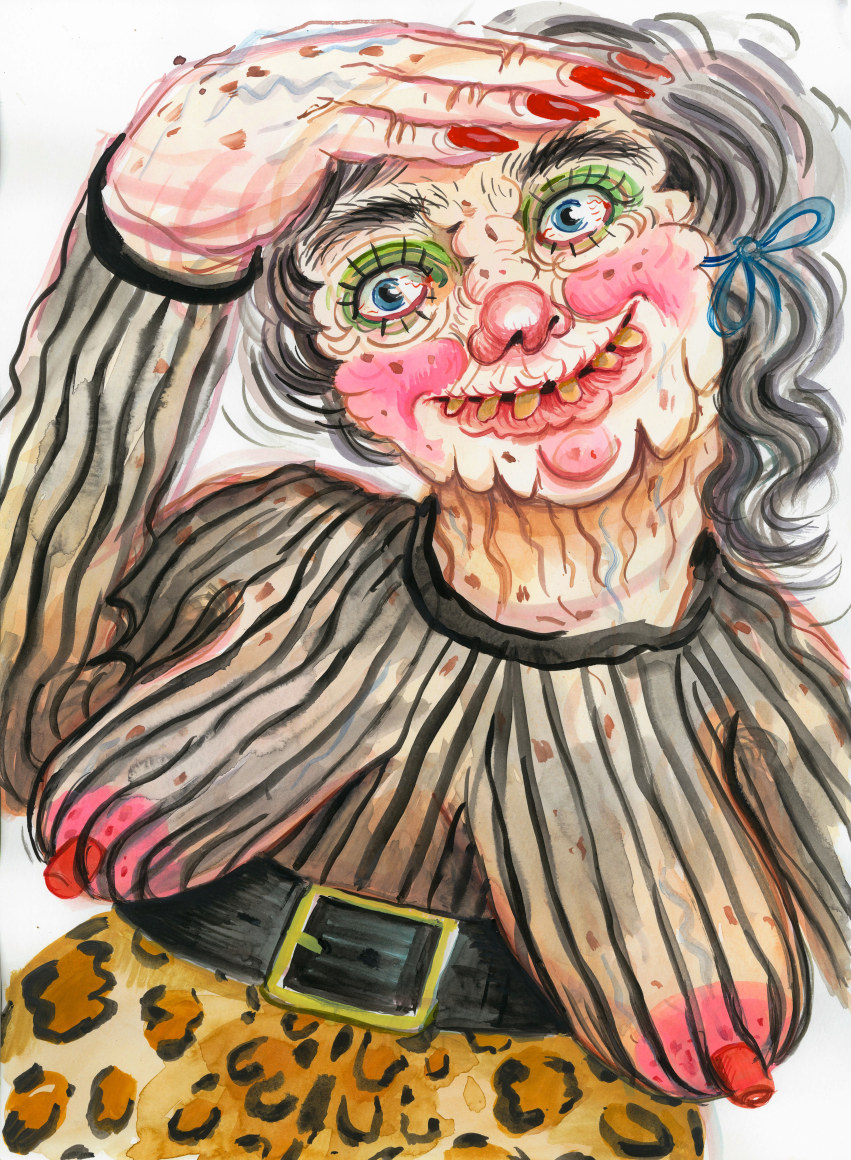 Work on paper by Rebecca Morgan