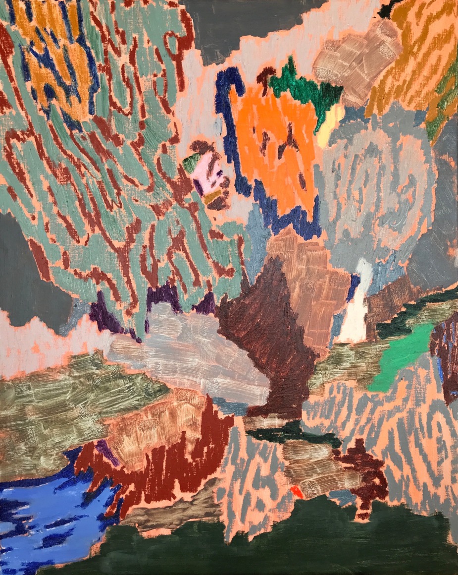 Painting by Gu&eth;mundur Thoroddsen