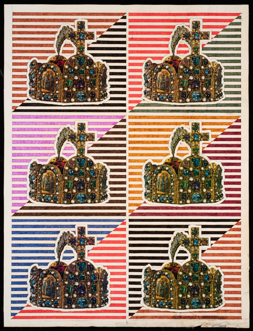 Work on found paper by Matthew Craven