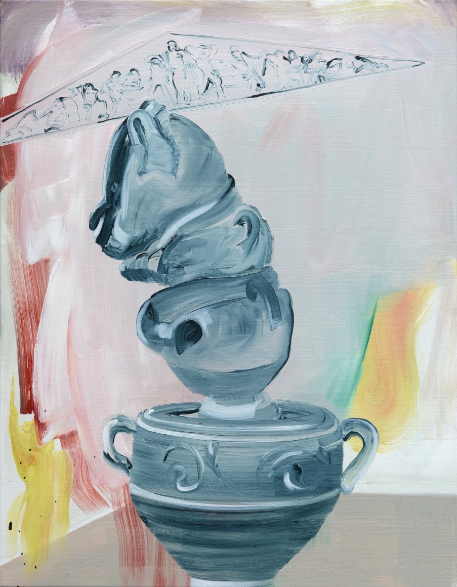 Painting on canvas by Marjolijn de Wit