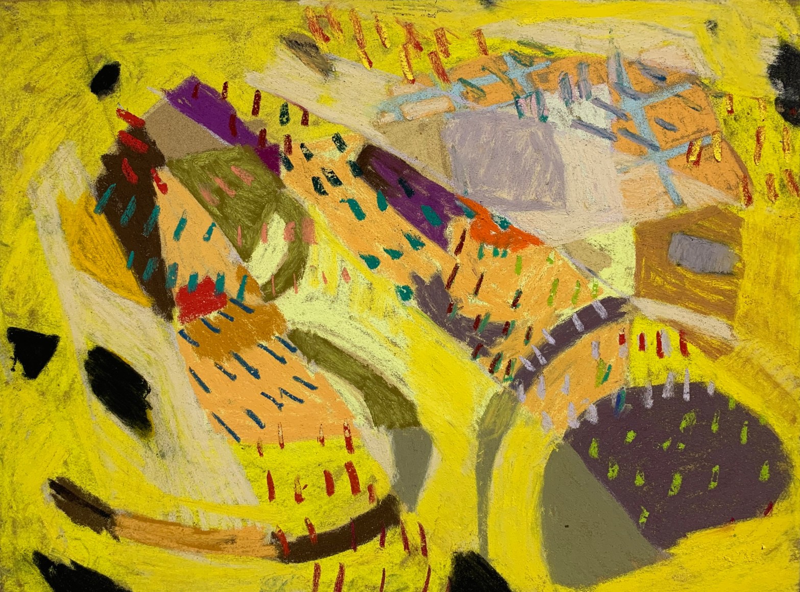 Work on paper by Carolyn Case