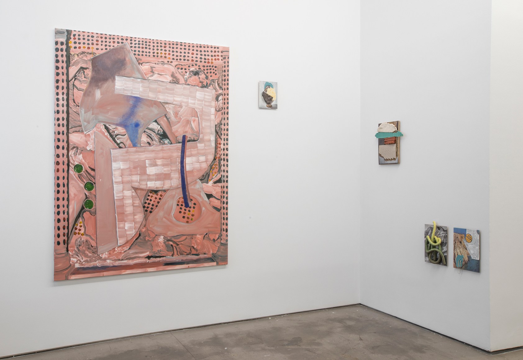 Installation of works by Marjolijn de Wit