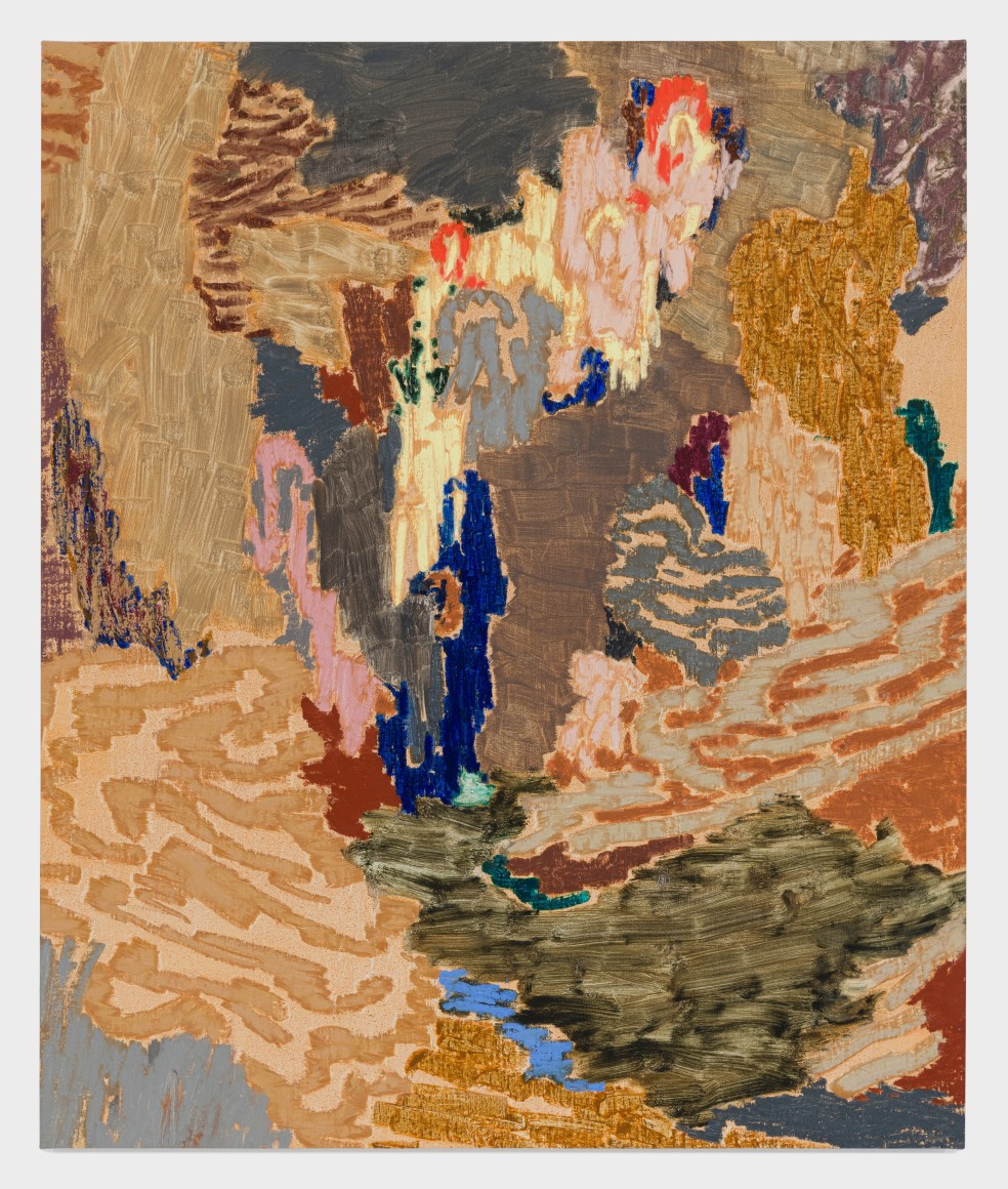 Painting on linen by Guðmundur Thoroddsen