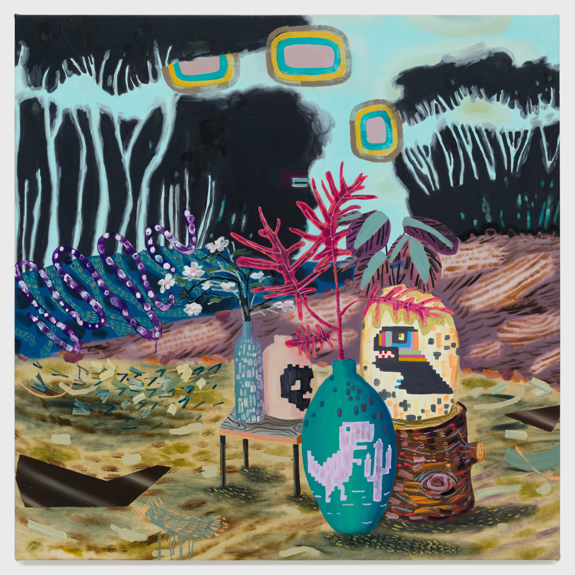 Painting on canvas by Melanie Daniel