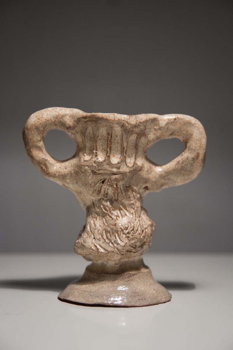 sculpture by Gudmundur Thoroddsen