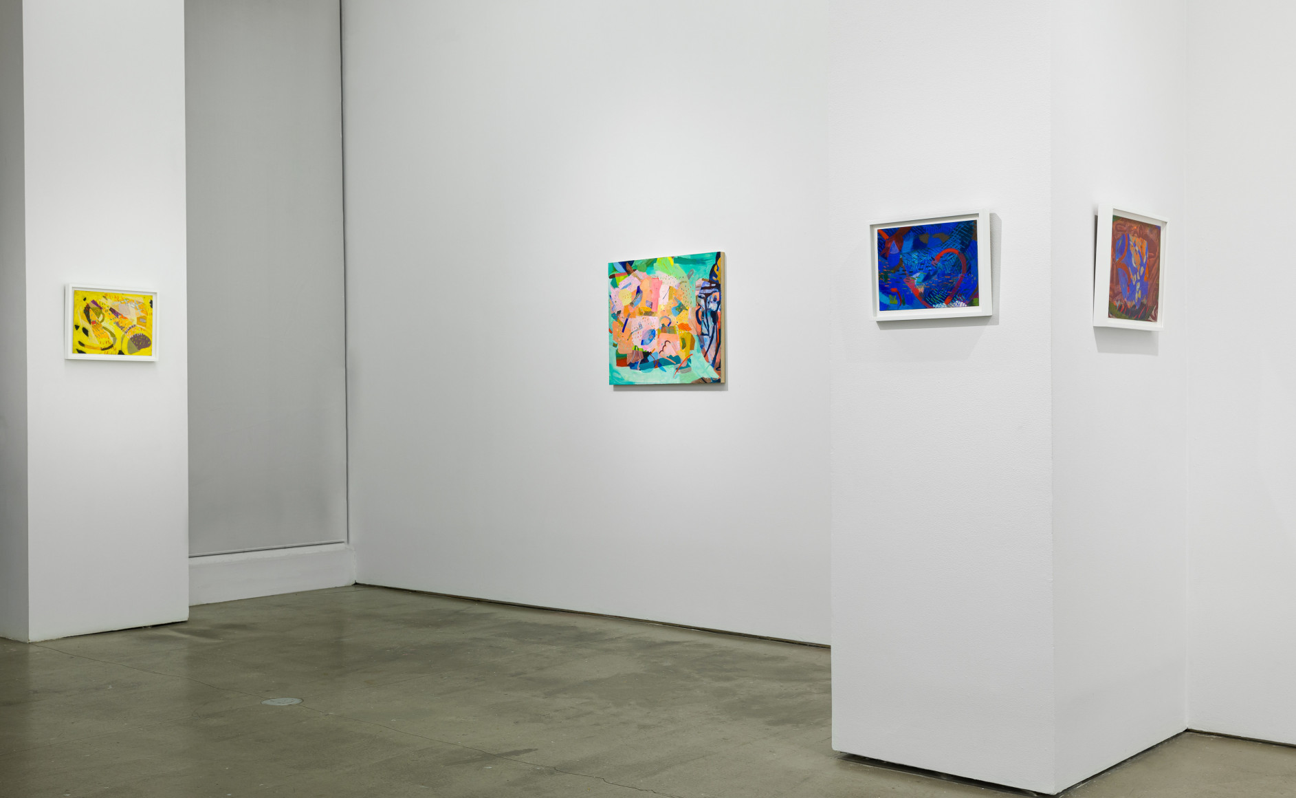 Installation view of Carolyn Case, &quot;Before It Sinks In&quot;