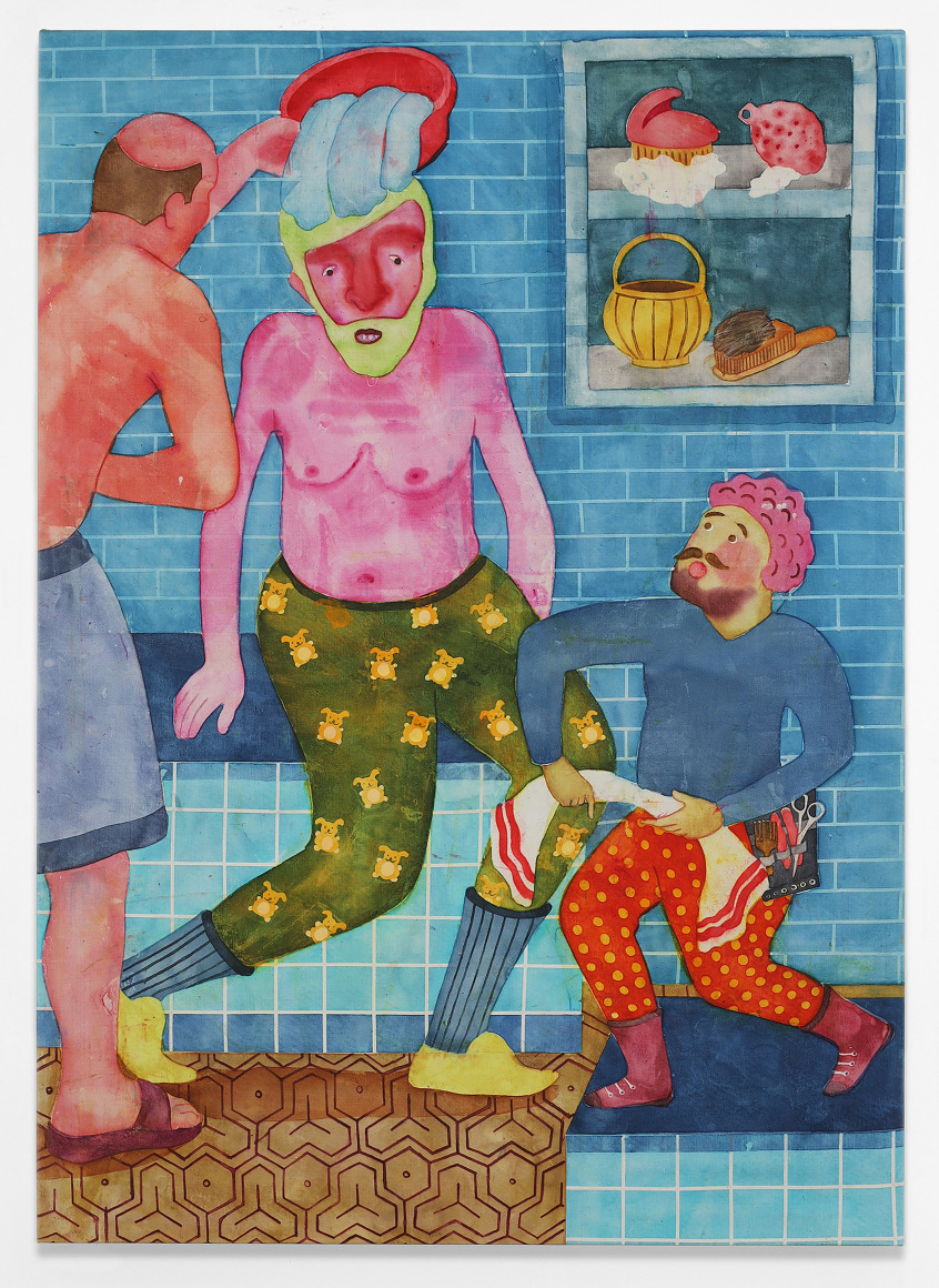 painting by Orkideh Torabi