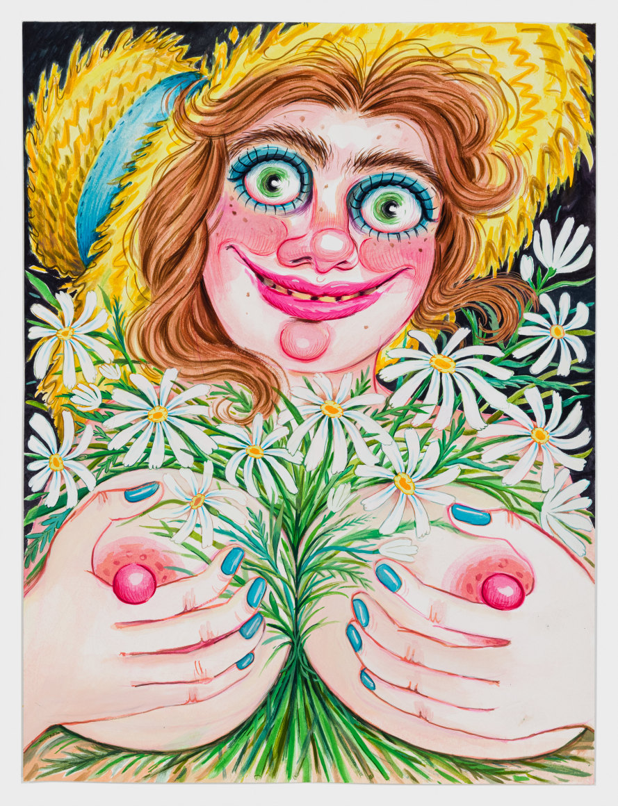 work on paper by Rebecca Morgan