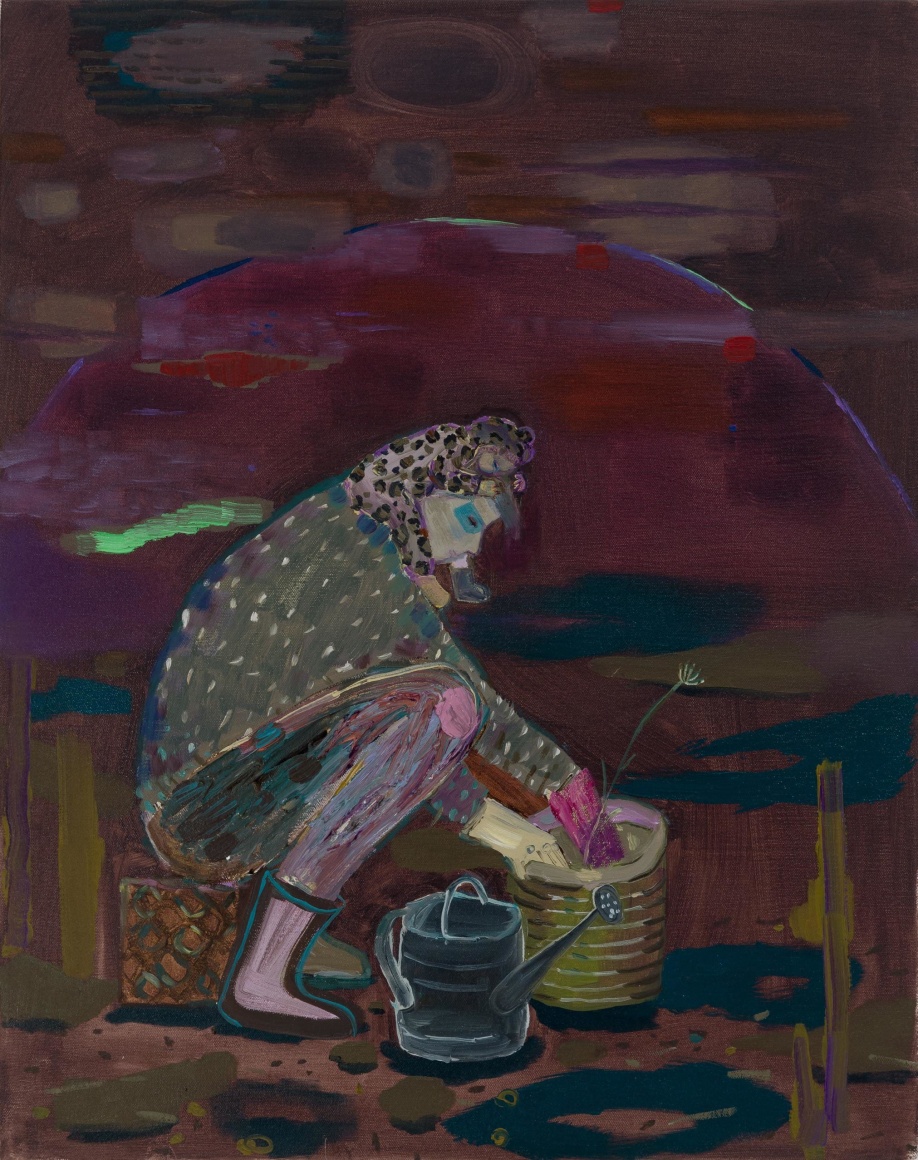 painting on canvas by Melanie Daniel