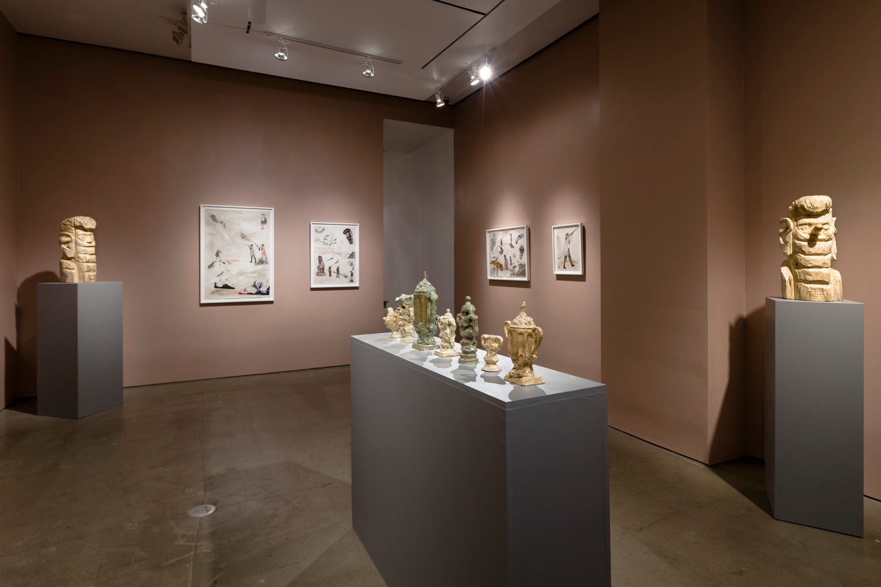 installation of works by Gudmundur Thoroddsen