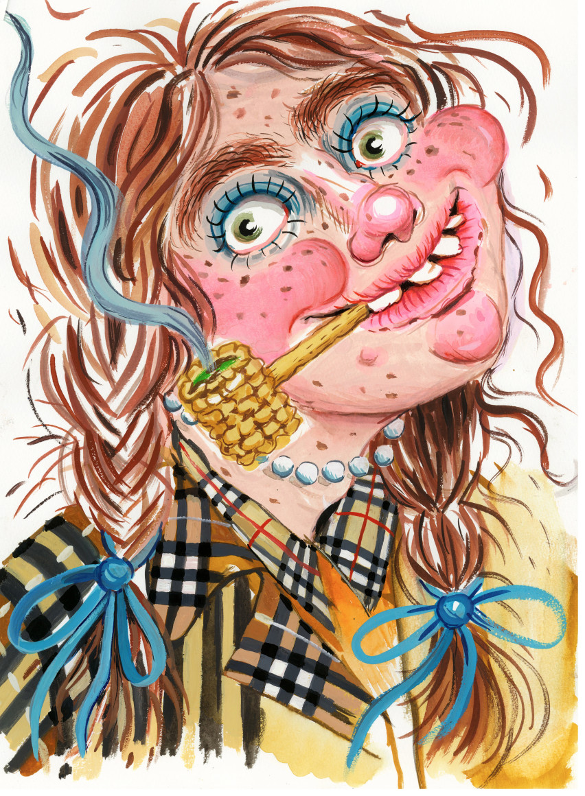 Work on paper by Rebecca Morgan