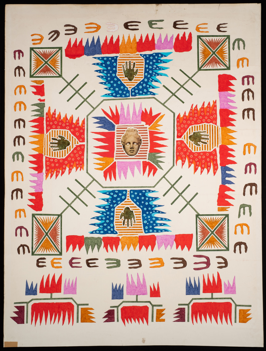Work on found paper by Matthew Craven