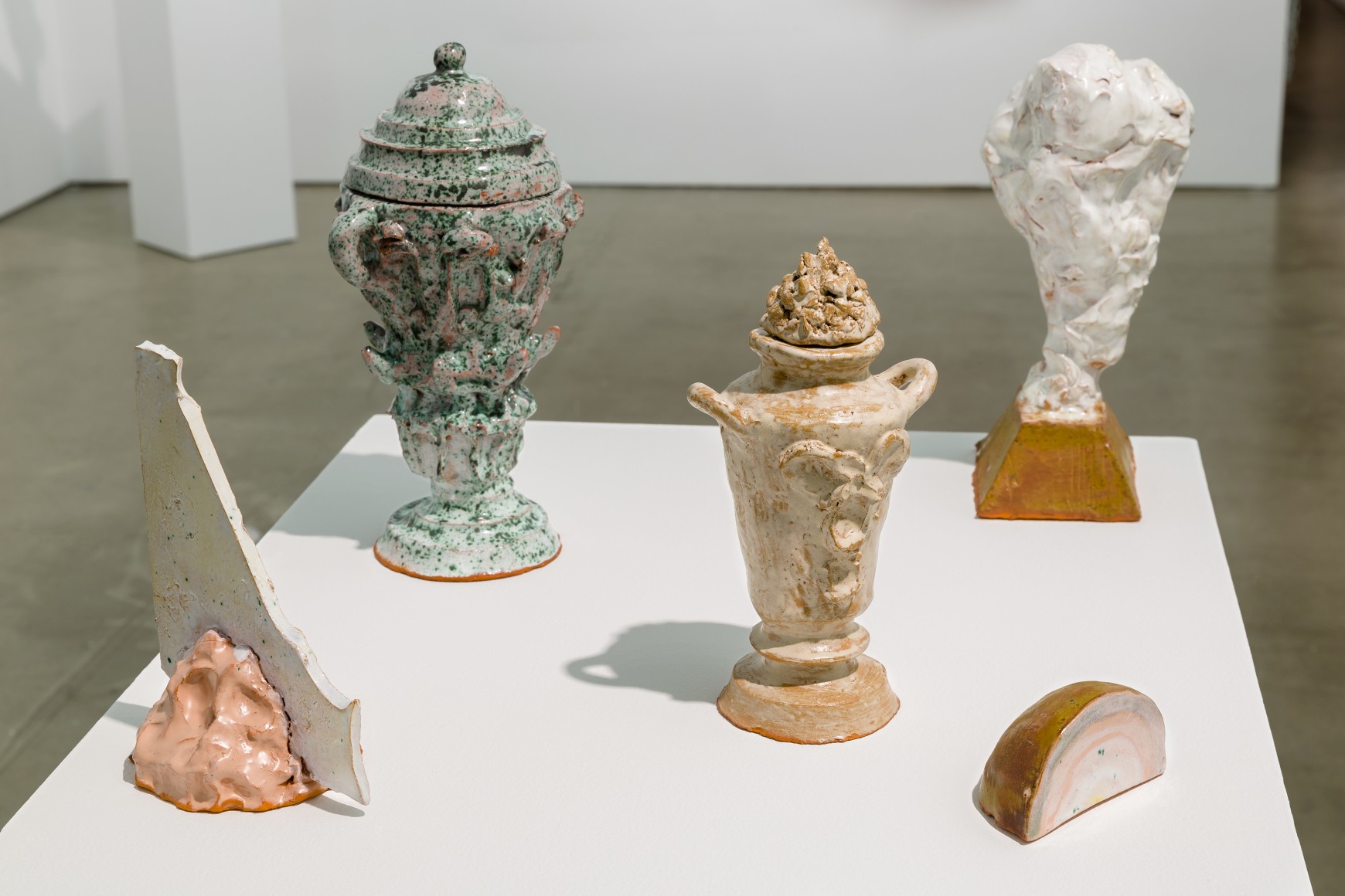 Installation of sculptures