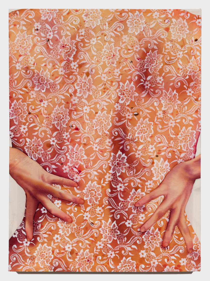 Painting on silk by Katarina Riesing