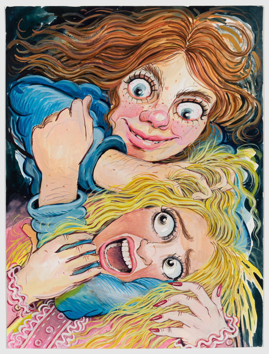 Work on paper by Rebecca Morgan