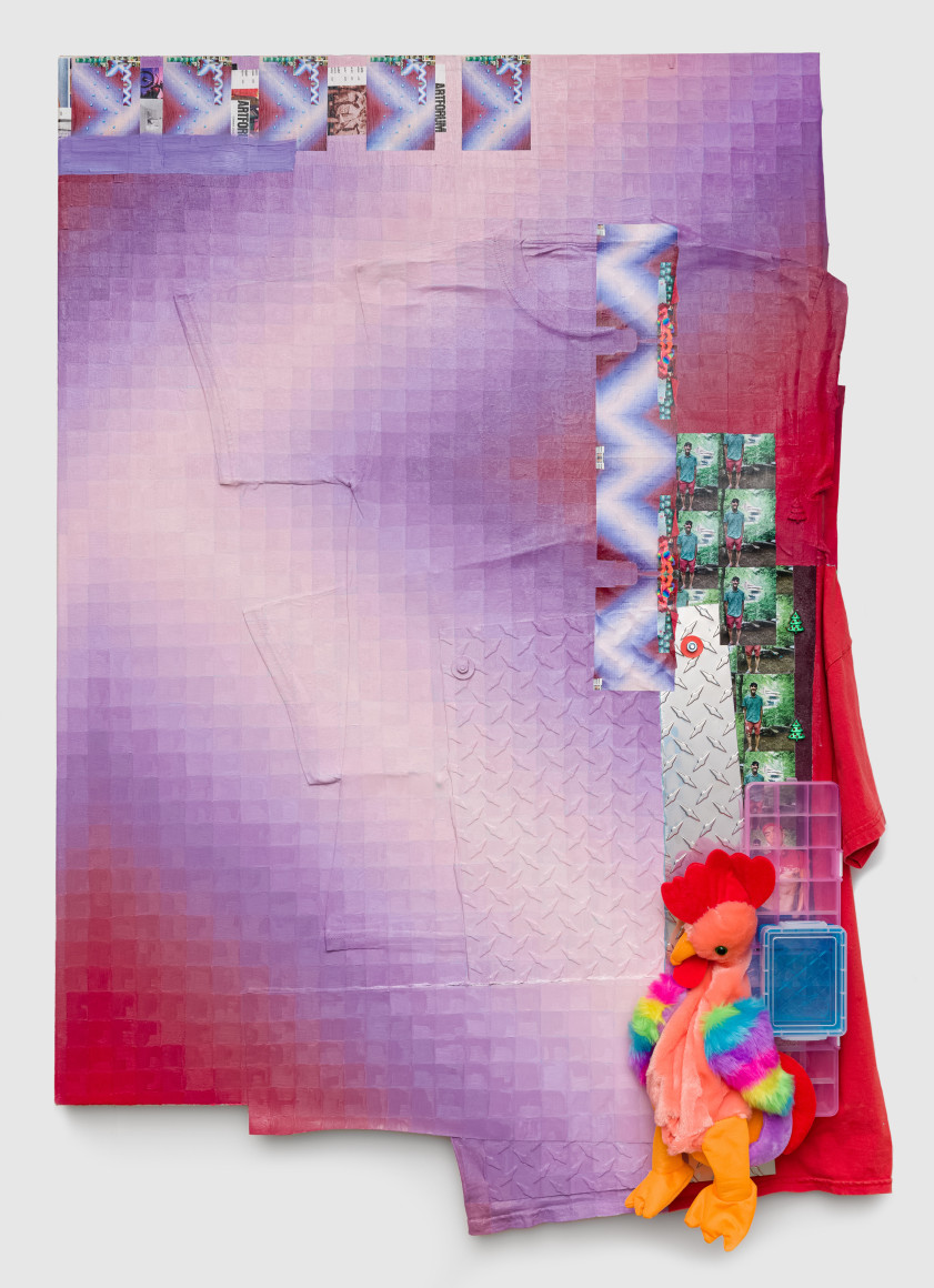 Painting on canvas by Todd Kelly