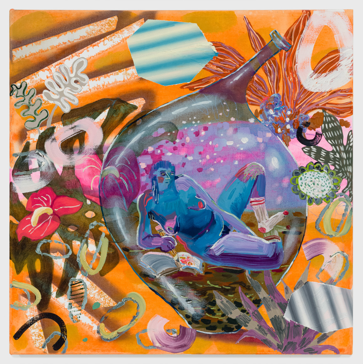 Painting on canvas by Melanie Daniel