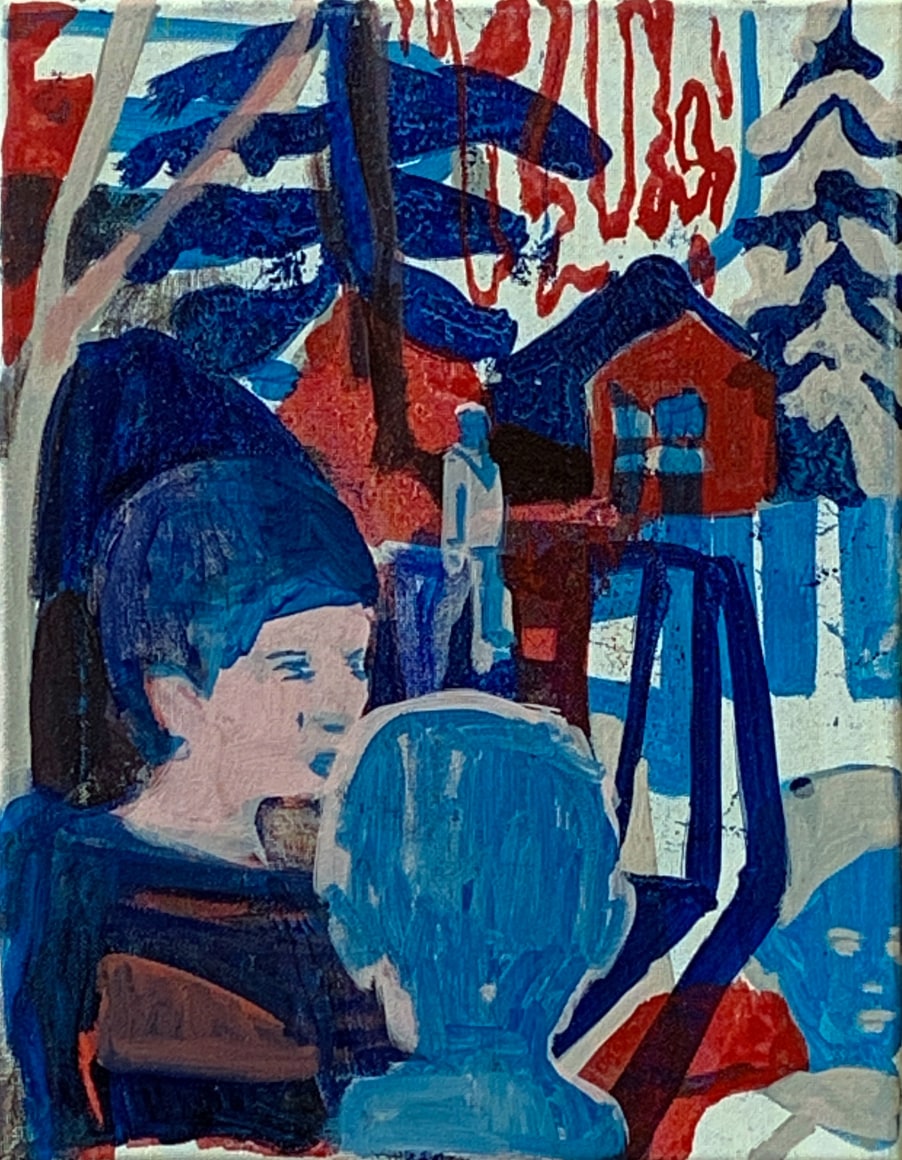 Painting by Allison Gildersleeve