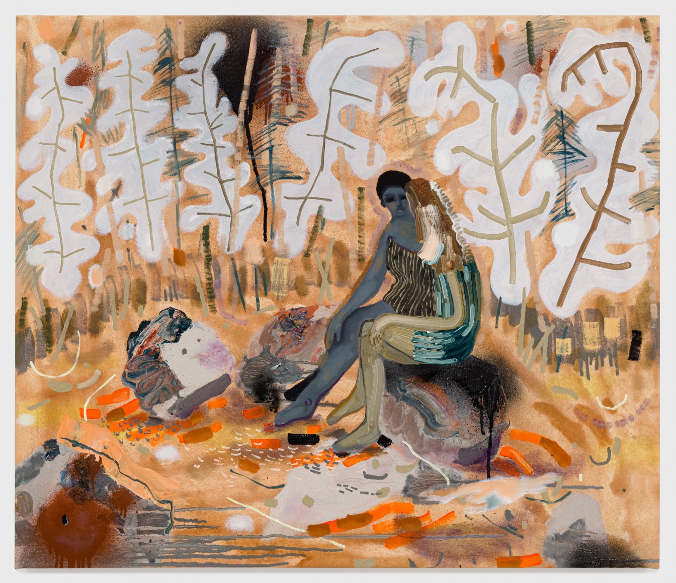 Painting on canvas by Melanie Daniel