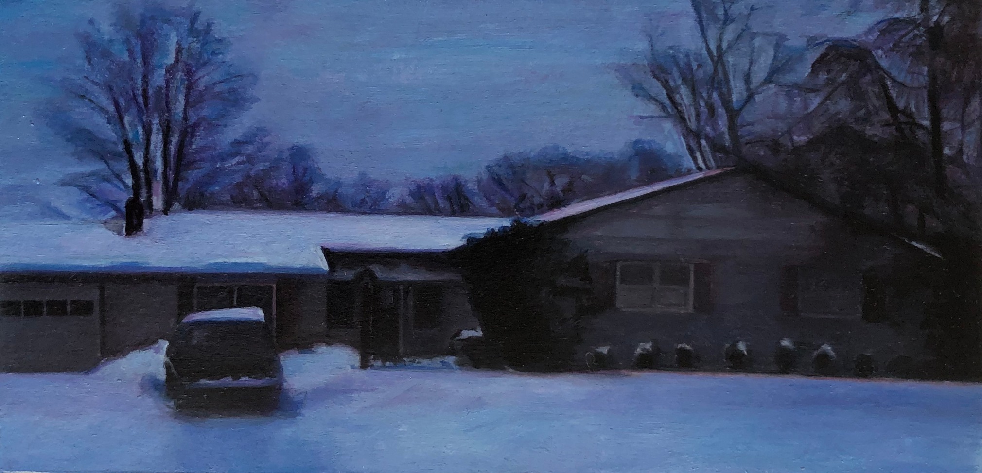 Painting by Gregory Deddo