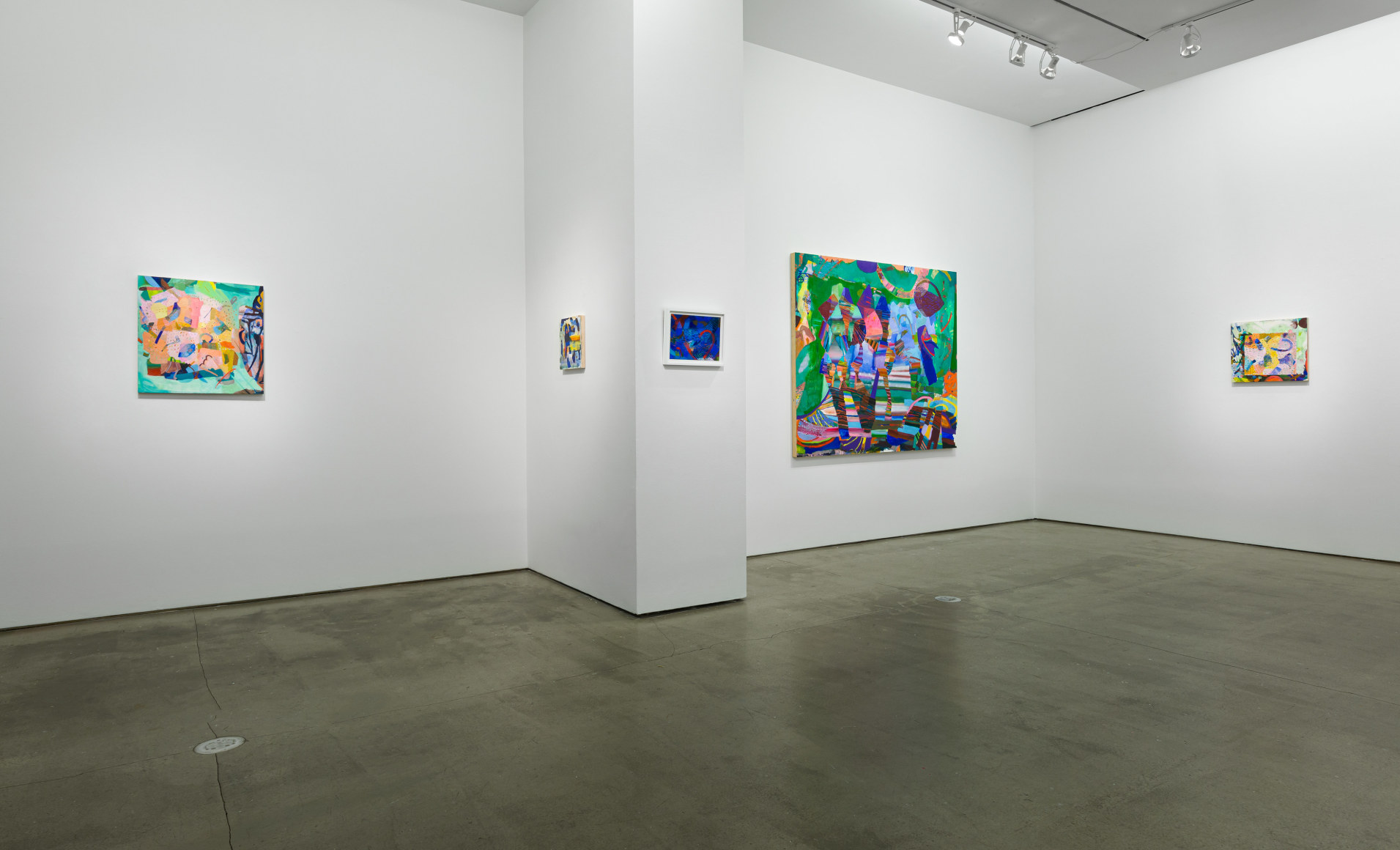 Installation view of Carolyn Case, &quot;Before It Sinks In&quot;