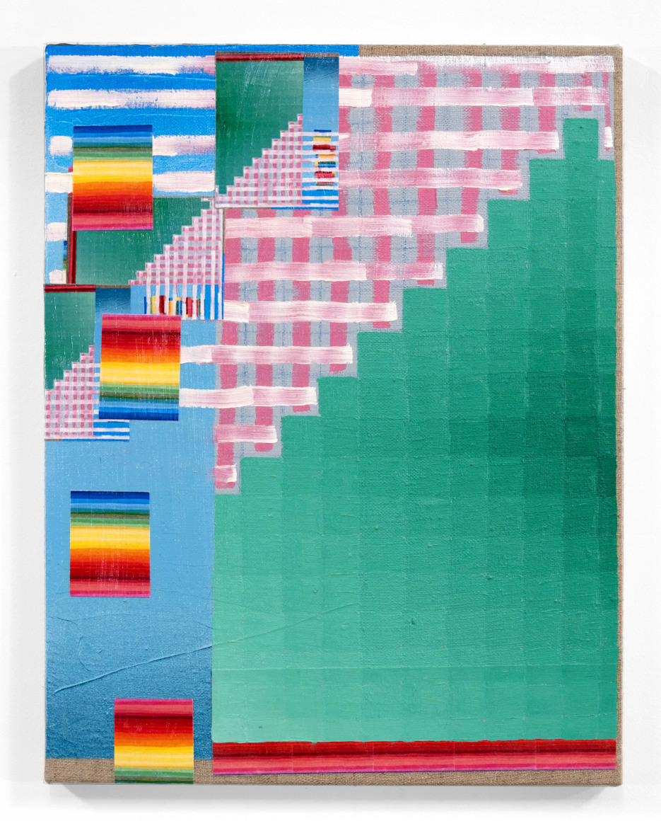 Painting on canvas by Todd Kelly