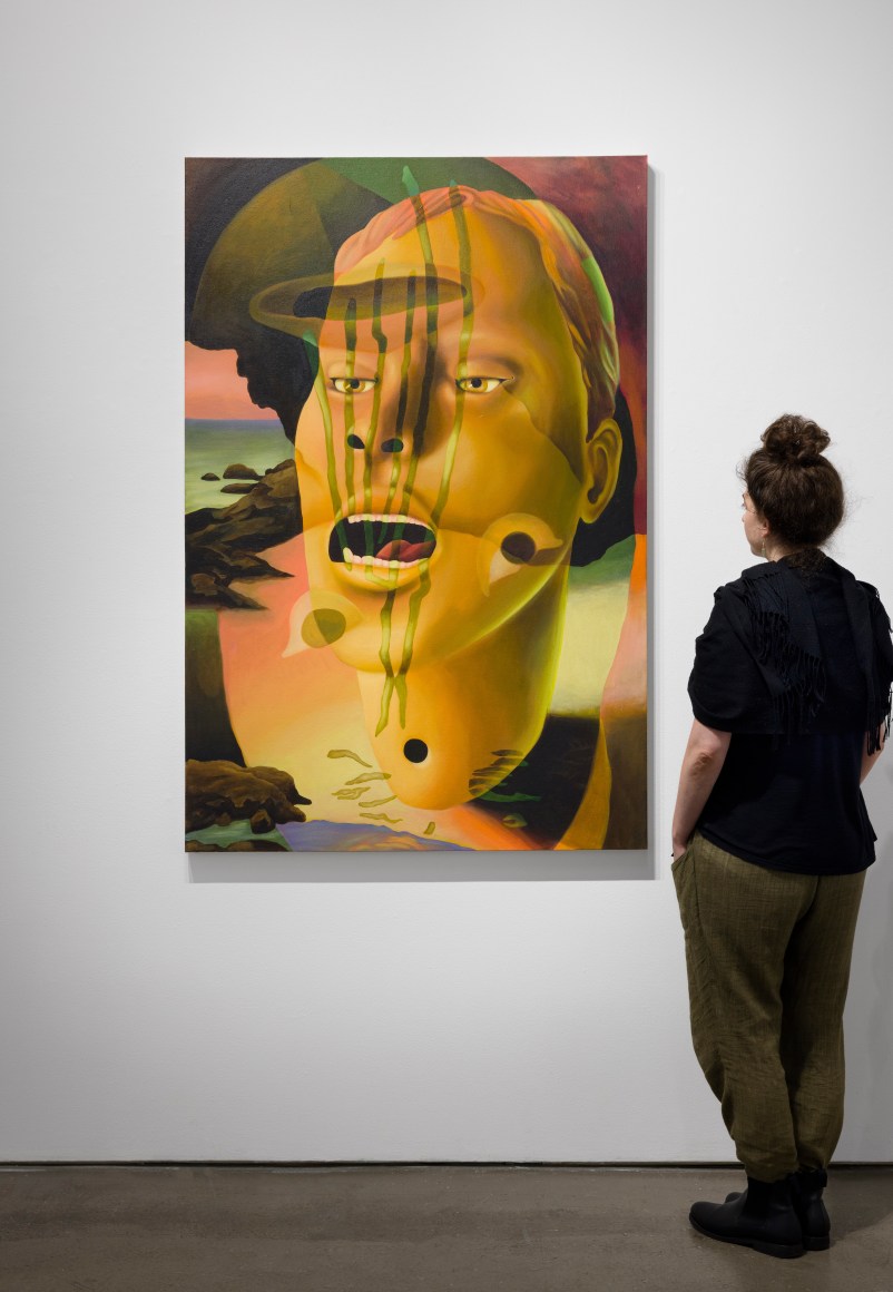 Installation view of Kristen Sanders: "Protoself"