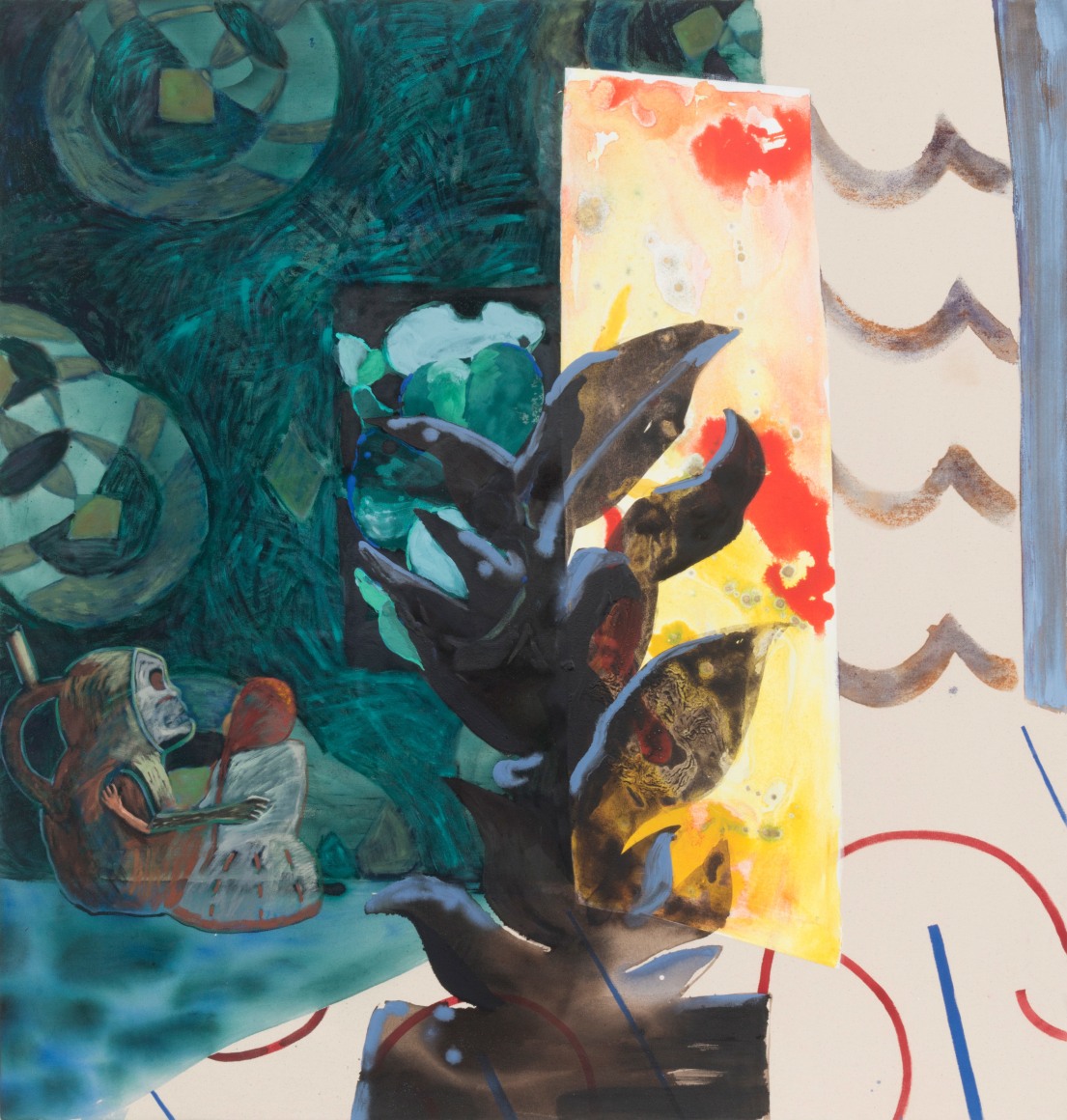 painting on canvas by Angelina Gualdoni