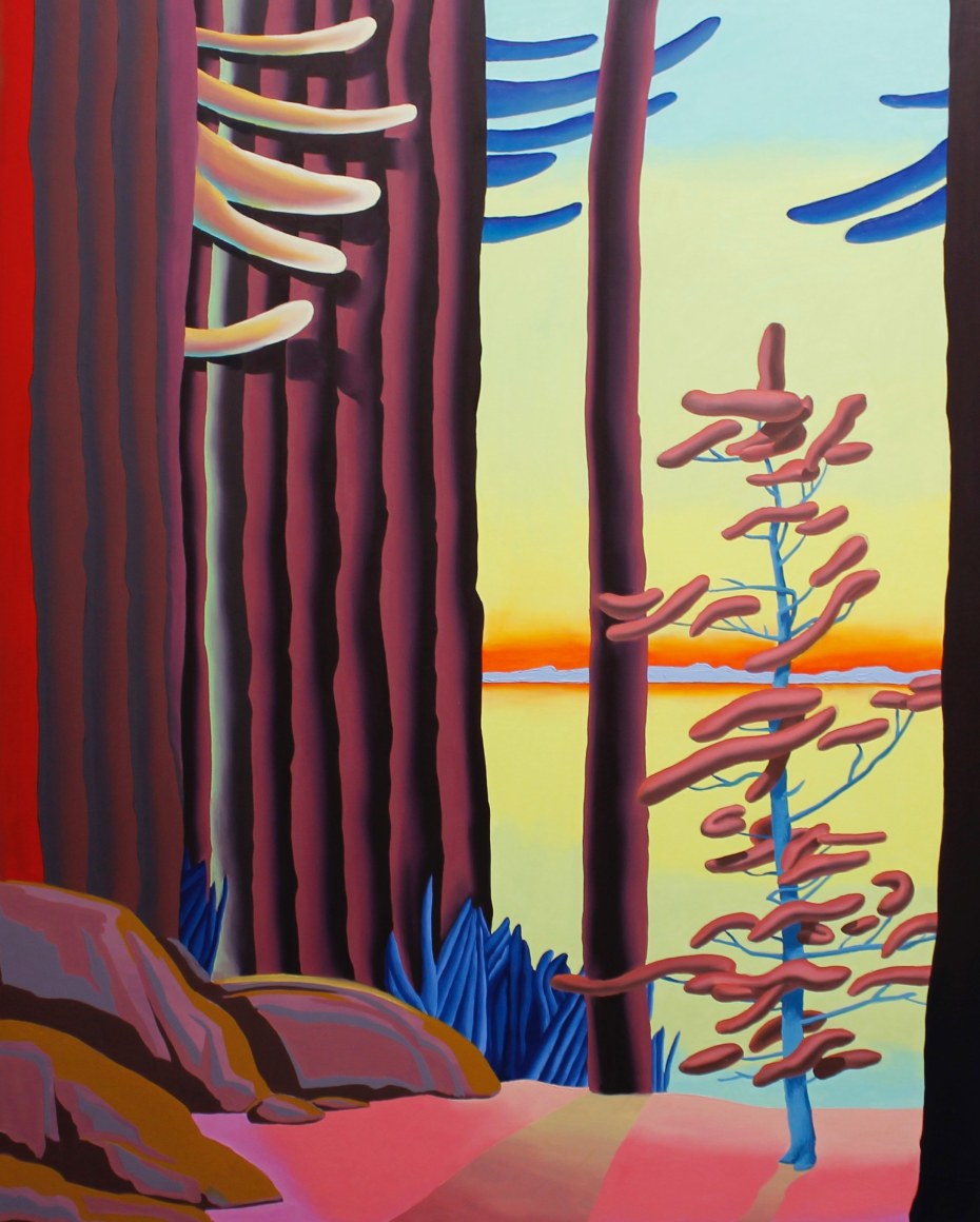 Painting on canvas by Madeleine Bialke