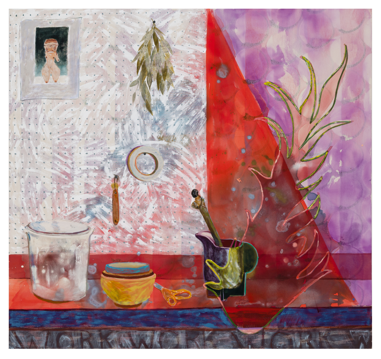 painting on canvas by Angelina Gualdoni