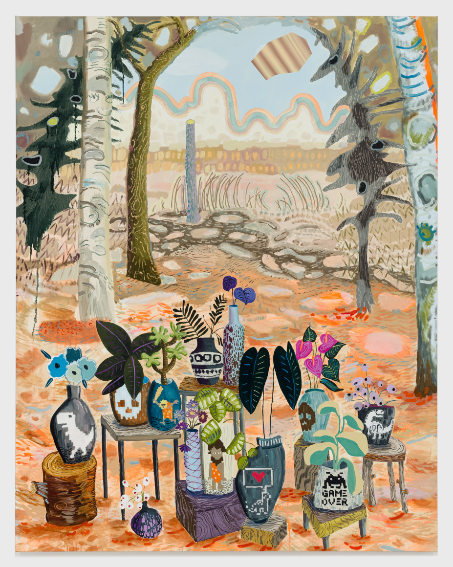 Painting on canvas by Melanie Daniel