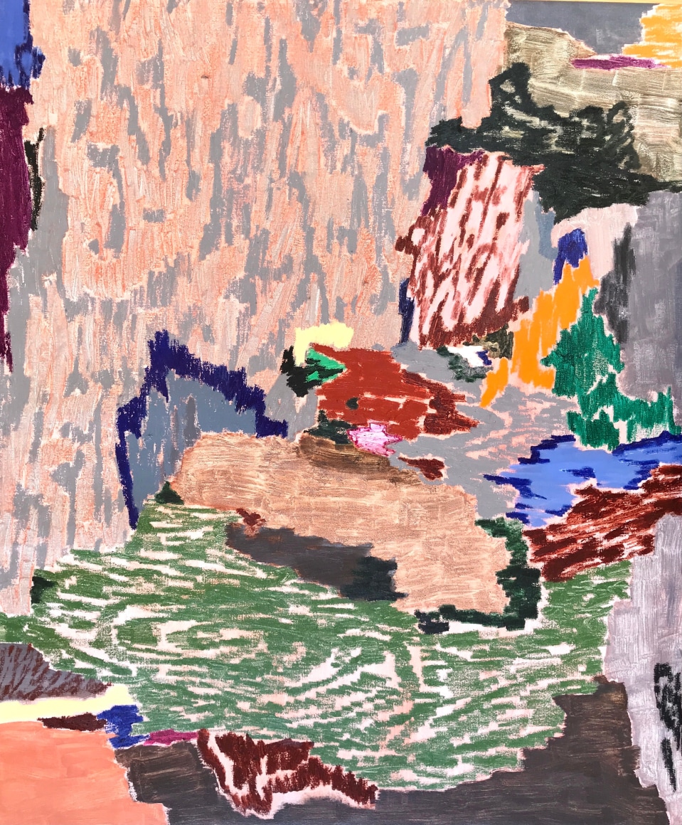 Painting by Gu&eth;mundur Thoroddsen