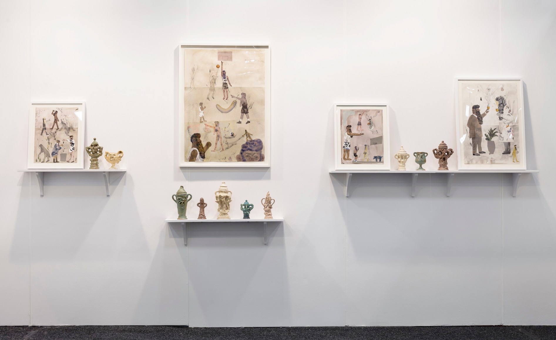 Installation of works by Gudmundur Thoroddsen