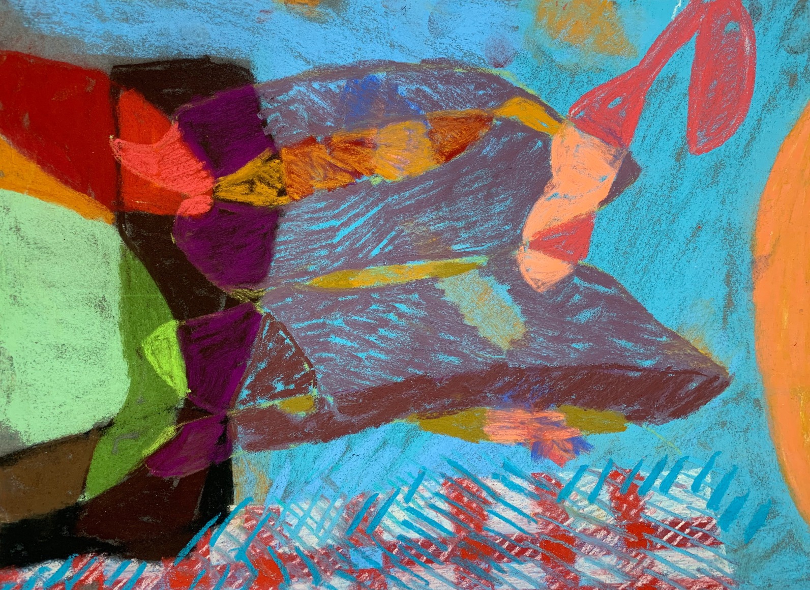 Work on paper by Carolyn Case