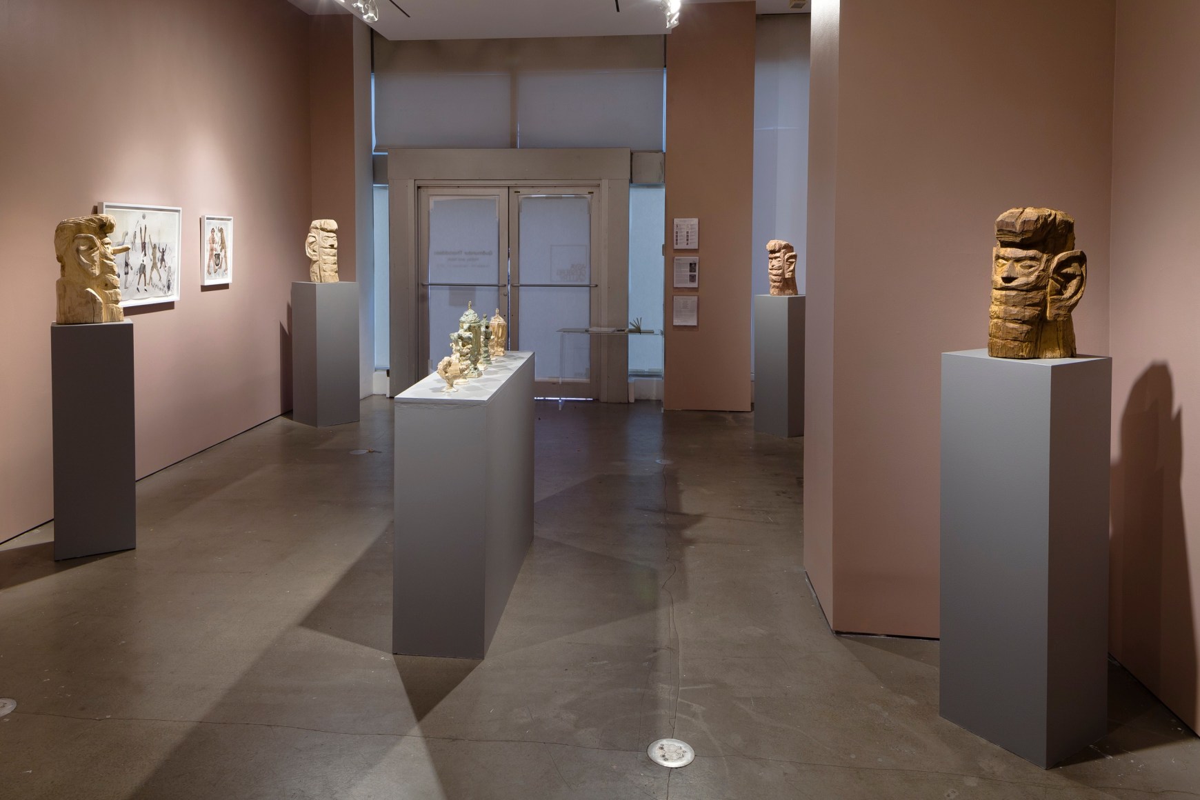 installation of works by Gudmundur Thoroddsen