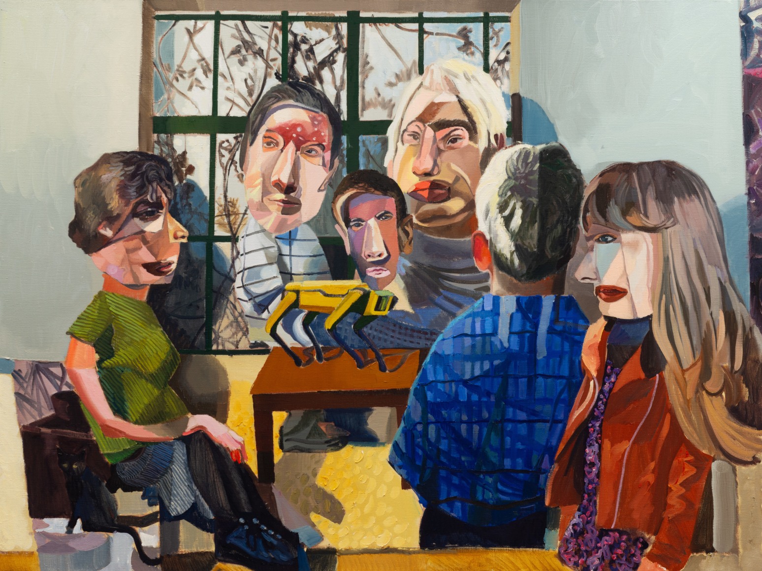 Painting on canvas by Jakub Tom&aacute;&scaron;