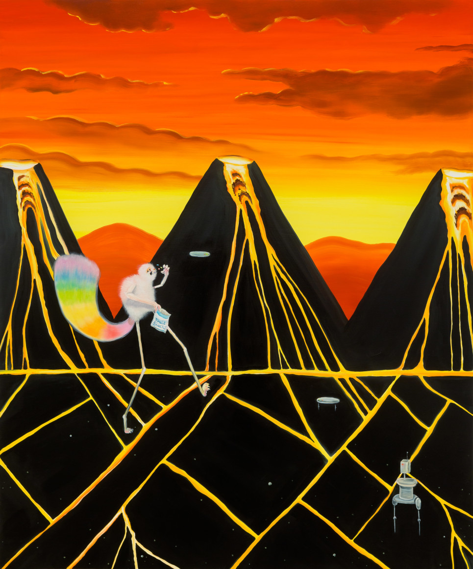 painting on canvas by Ryan Michael Ford