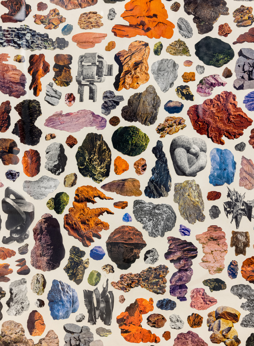 Work on paper detail by Matthew Craven