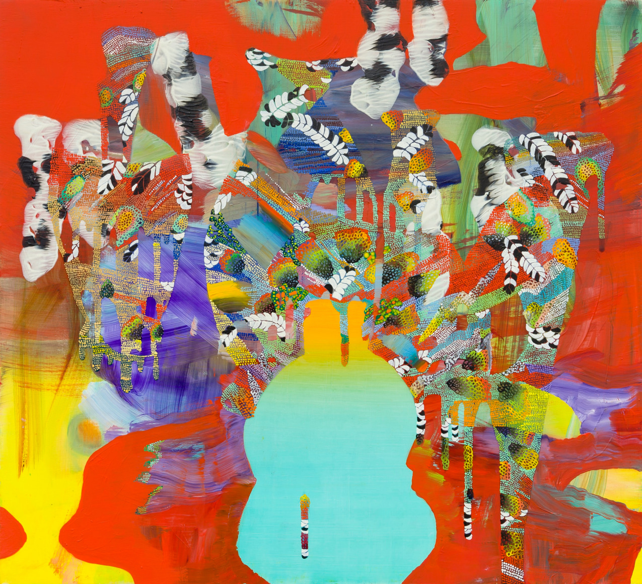 painting on panel by Carolyn Case