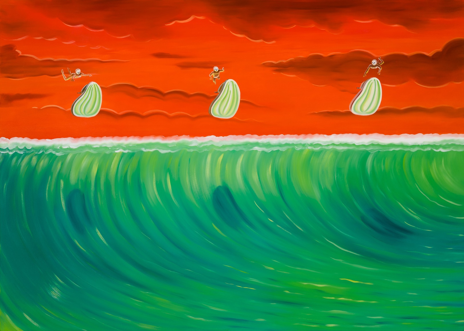 painting on canvas by Ryan Michael Ford